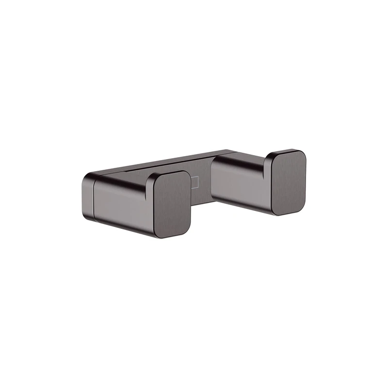 hansgrohe AddStoris Towel hook double, brushed black chrome, 41755340
