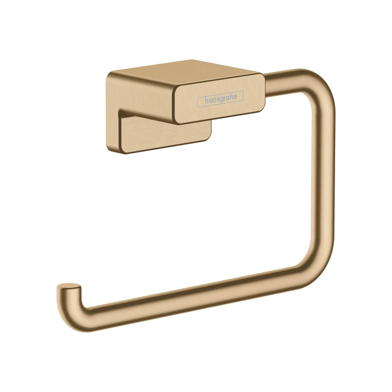 hansgrohe AddStoris Roll holder without cover, brushed bronze, 41771140