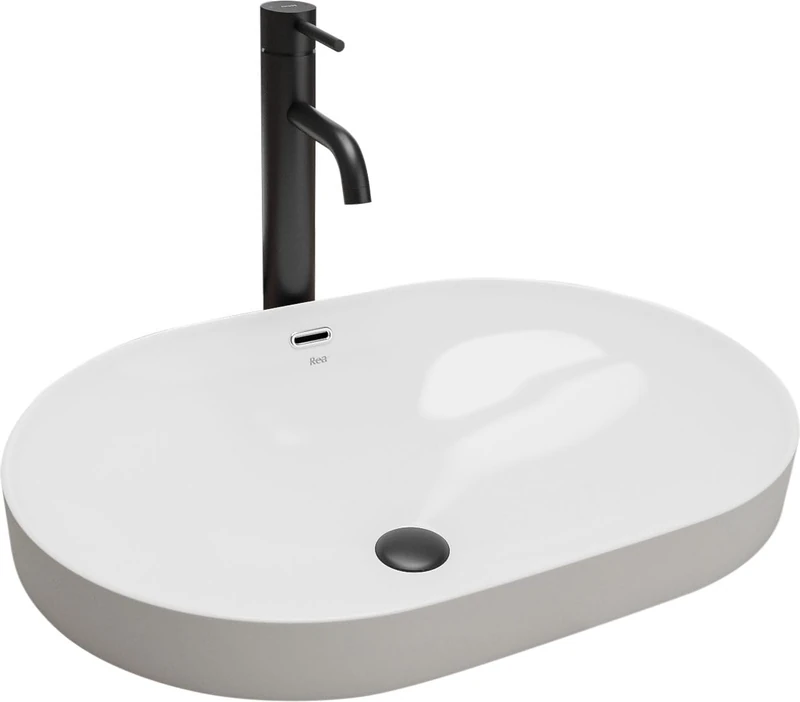 Rea Bathroom Sink Made of Ceramic Arleta - Snow White - REA-U8700