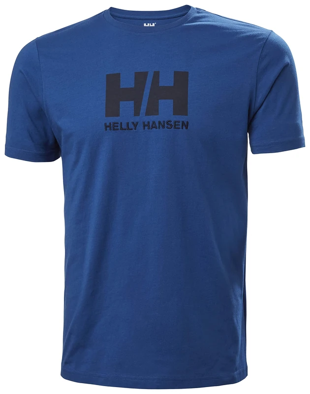 Helly Hansen Men's HH Logo T-Shirt, Deep Fjord, M