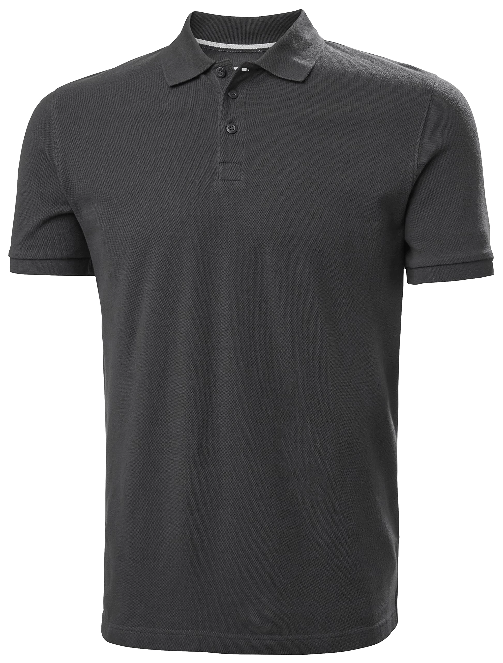 Helly Hansen Men's Crew Polo, Ebony, M