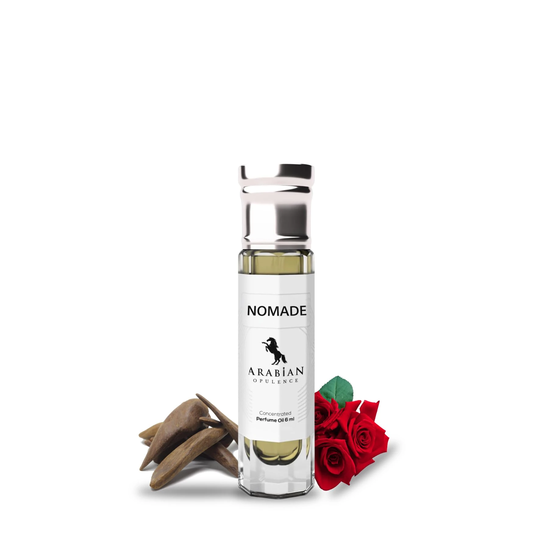 FR331 NOMAD Roll-on Perfume Oil | Concentrated Fragrance Body Oil | Long Lasting Oil Based Perfume for Men and Women | Travel Size Alcohol-Free Soft Perfume Oil (6ml)