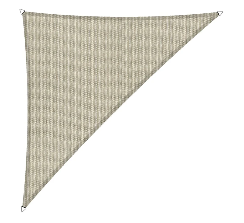 Shadow Comfort Shade Sail Sunshade Water Permeable HDPE Garden Awning for Outdoor Garden Terrace UV Block - Triangle 4x4x5.7m - Sahara Sand