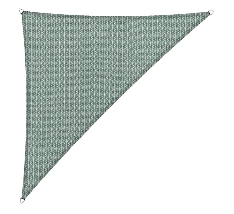 Shadow Comfort Shade Sail Sunshade Water Permeable HDPE Garden Awning for Outdoor Garden Terrace UV Block - Triangle 5x5x7m - Country Blue