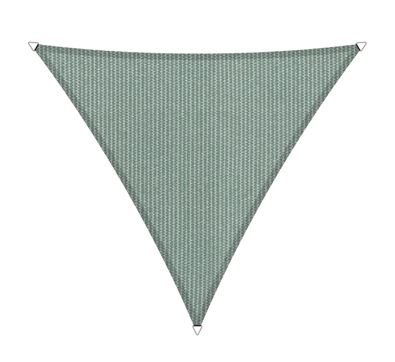 Shadow Comfort Shade Sail Sunshade Water Permeable HDPE Garden Awning for Outdoor Garden Terrace UV Block - Triangle 5x5x5m - Country Blue