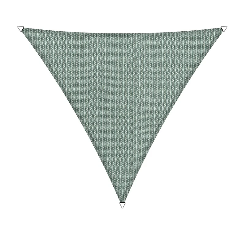 Shadow Comfort Shade Sail Sunshade Water Permeable HDPE Garden Awning for Outdoor Garden Terrace UV Block - Triangle 6x6x6m - Country Blue