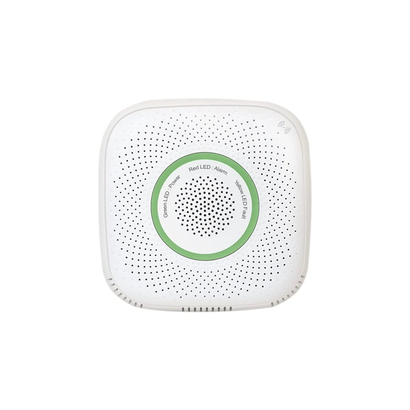 Shelly GAS (CNG) - Wi-Fi Compressed Natural Gas Detection Sensor, Measuring Gas Leaks, Sound, Alerts and Notifications, Smart Home Protection, Flame Resistant, Alexa & Google Home