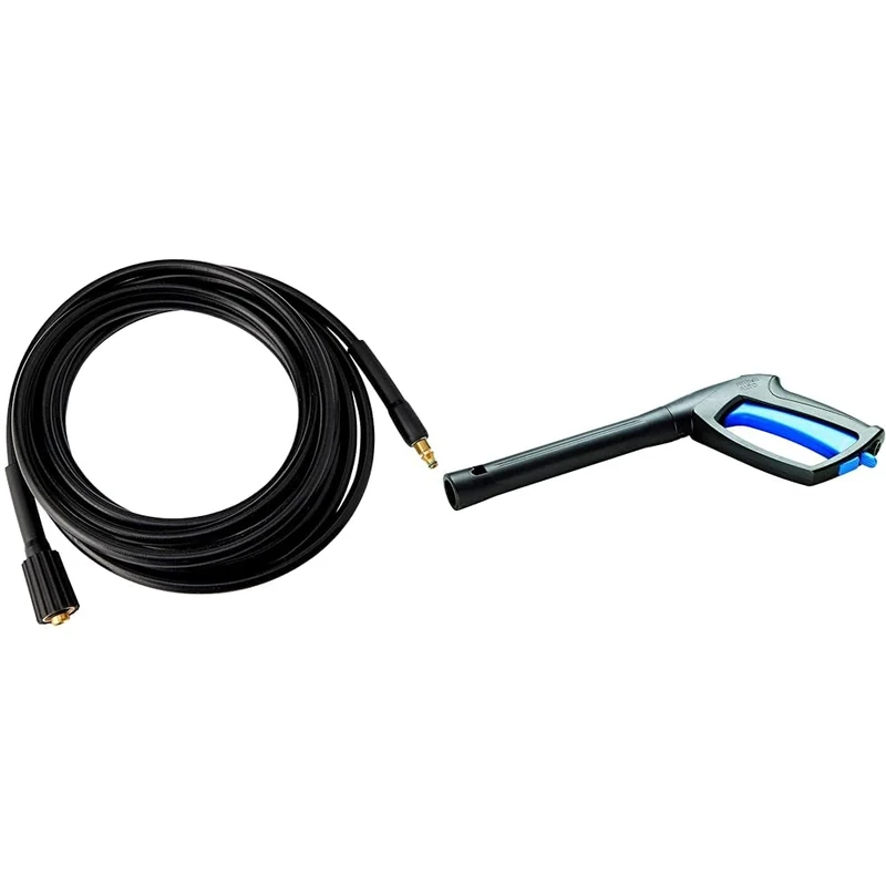 Nilfisk Replacement Hose Fitting for Pressure Washers & -Alto 126481132 G3 Gun with Interim Tube - Blue