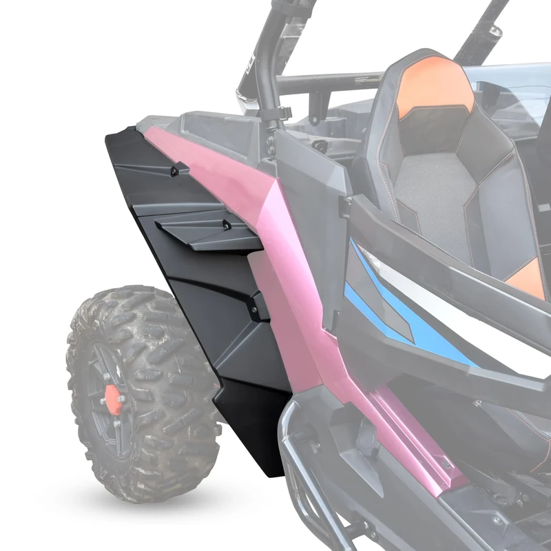 SAUTVS Wider Extended Rear Fender Flares Kit for RZR XP/XP 4 1000, XXL Rear Left & Right Mud Flaps Mud Guards Extension for Polaris RZR XP/XP 4 1000 Accessories 2014-2023 (4PCS)