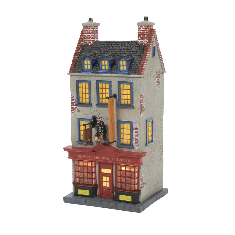 Harry Potter Village By D56 Quality Quidditch Supplies Figurine