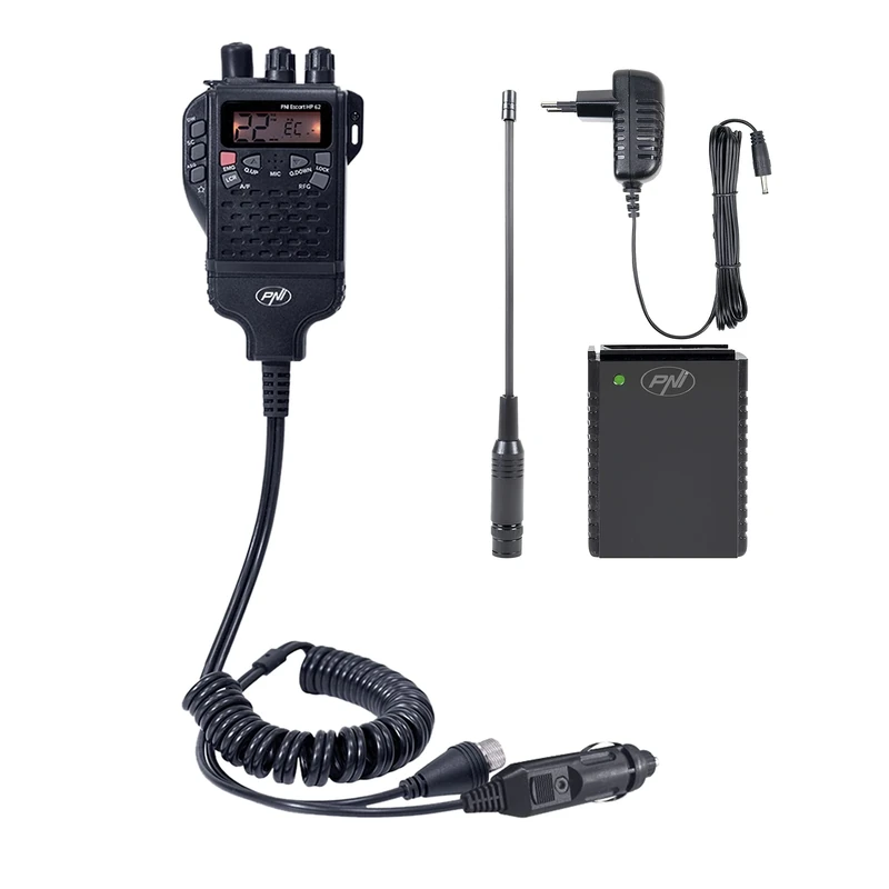 PNI Escort HB 62 CB Radio and Accessory Kit - Includes PNI PB-HP62