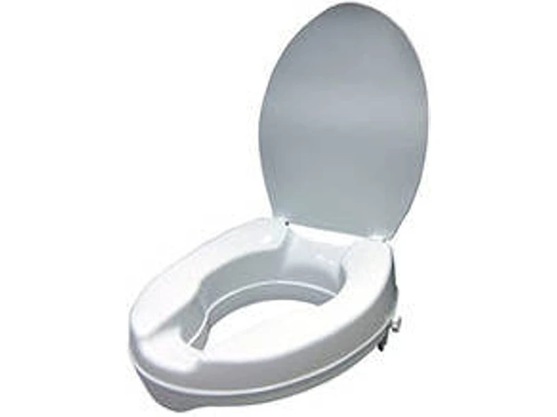 W.w.o. 1005 – Toilet Seat with Lid, 10 cm Height, White, Unisex