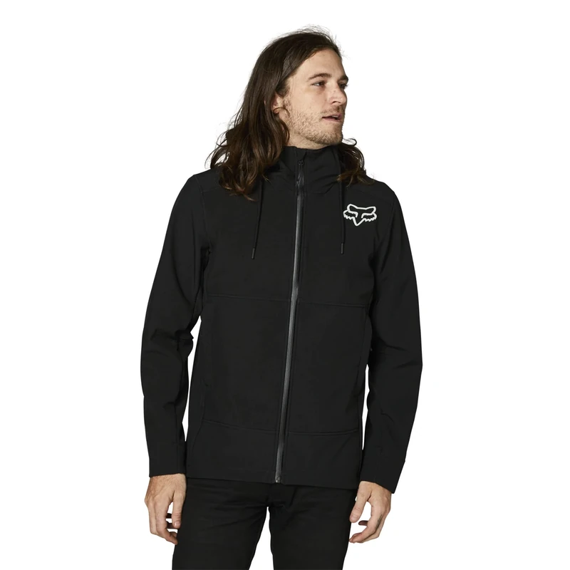 Fox Racing Men's Pit Transitional Jacket, Black 2, L