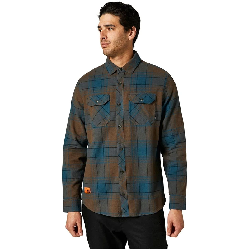 Fox Traildust 2.0 Flannel Light Blue XL