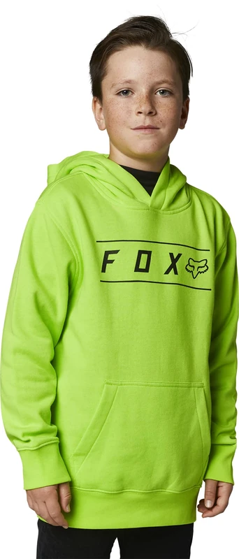 Youth Pinnacle Pullover Hoodie Fluo Yellow YXL