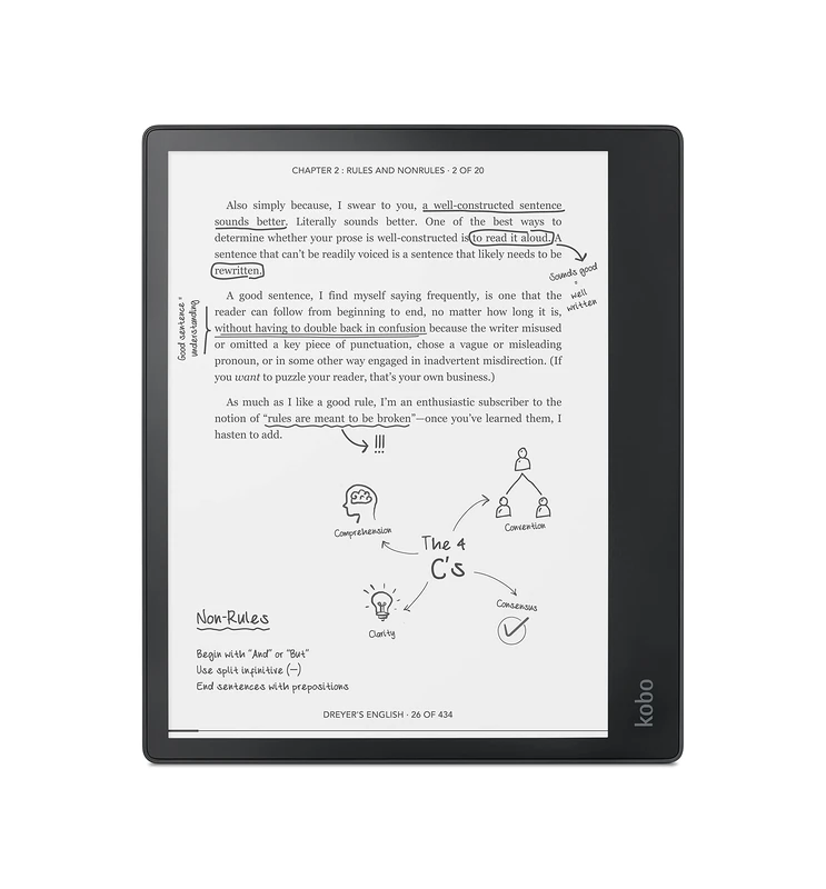 Kobo Elipsa Pack - 10.3 inch eReader with Stylus and SleepCover