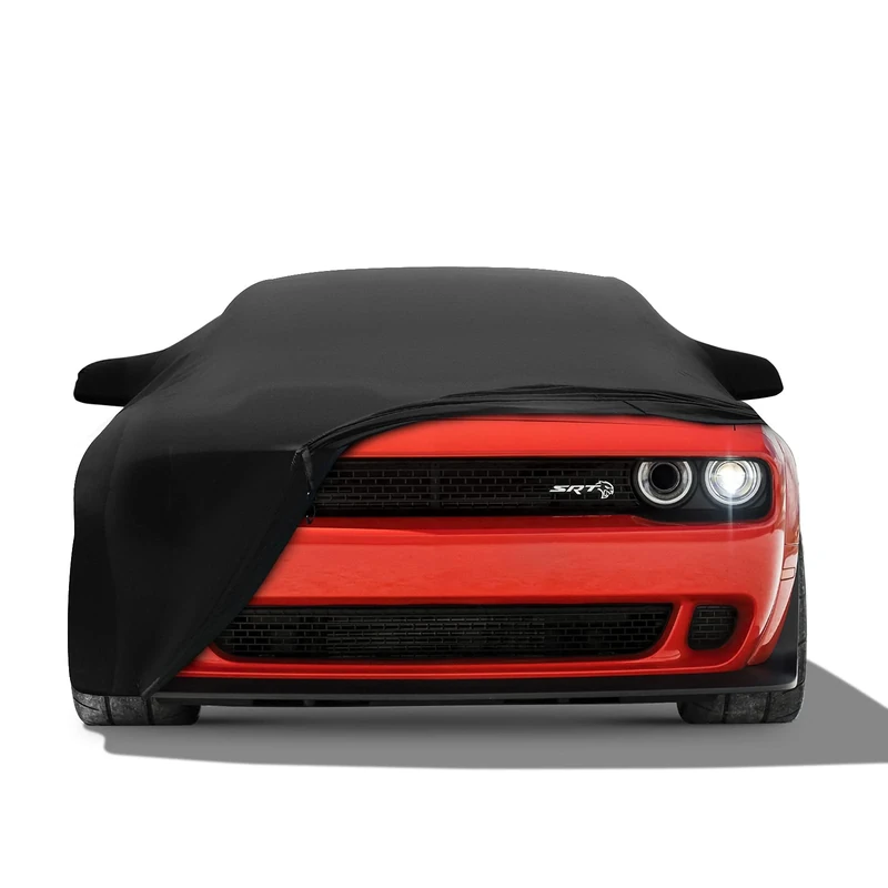 Xipoo Car Cover Compatible with 2008-2023 Dodge Challenger Car Cover Sedan Cover UV Protection Outdoor Full Car Cover Replacement for 2008-2023 Dodge Challenger Accessories (Fit Dodge Challenger)