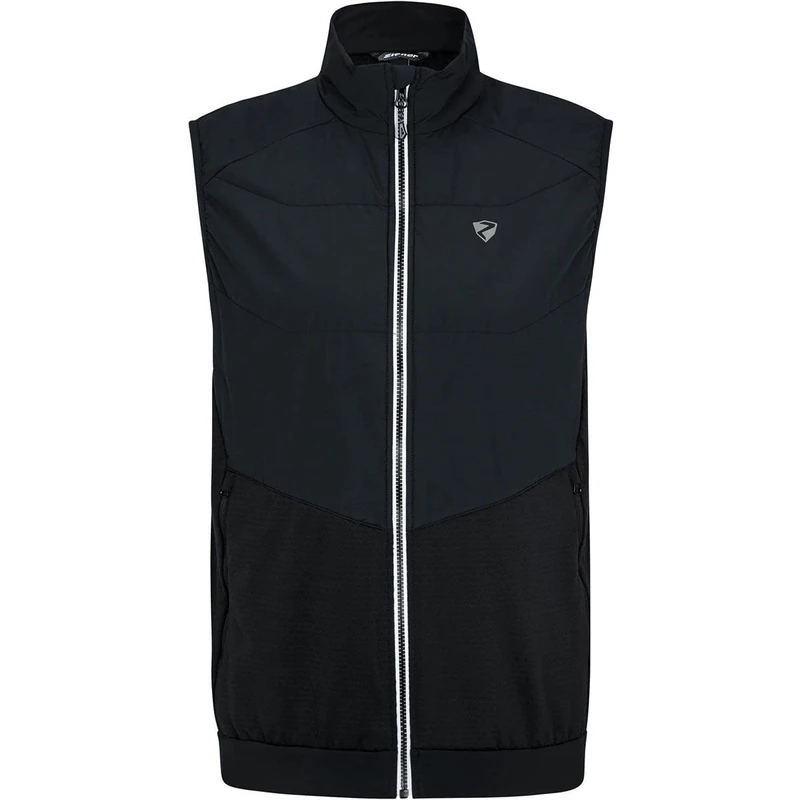 Ziener Men's Nauri Primaloft Functional Hybrid Vest Mountain Sports Padded Windproof, Black, 50 (EU) - Image 1