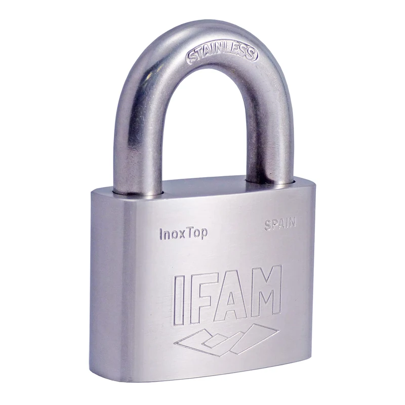 IFAM 069250 InoxTop50 Stainless Lock, Chrome