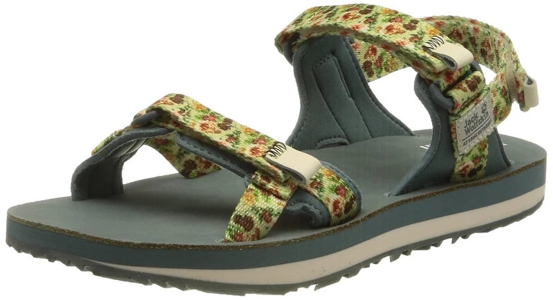Jack Wolfskin OUTFRESH DELUXE SANDAL W, Sandal, cotton white allover,