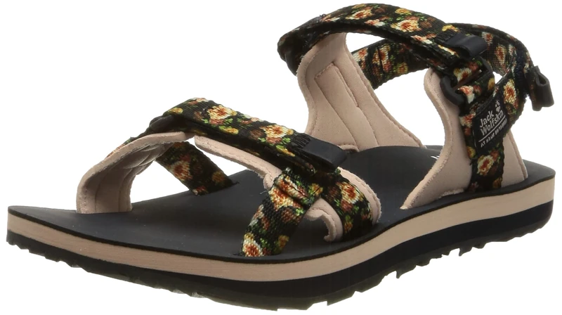 Jack Wolfskin OUTFRESH DELUXE SANDAL W, Sandal, night blue all over,