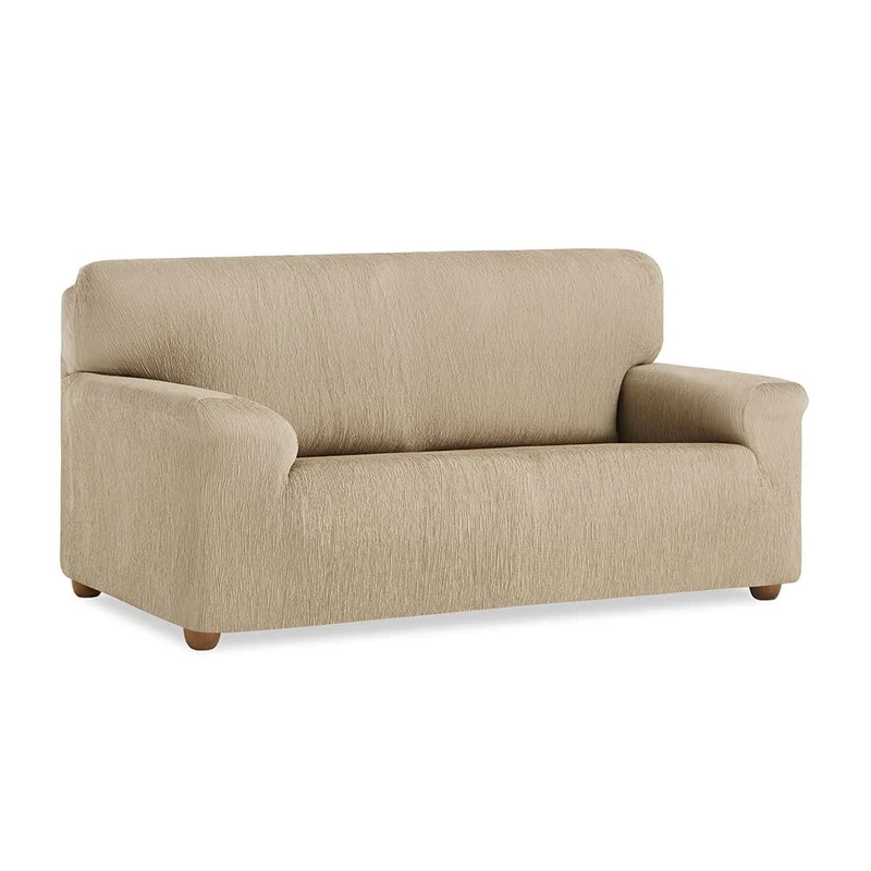 MAXIFUNDAS Vega Elastic Sofa Cover 2 Seater Linen