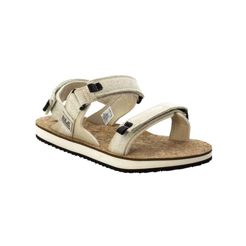 Jack Wolfskin Men's ECOSTRIDE 2 Sandal M, Natural/Cork, 6 UK