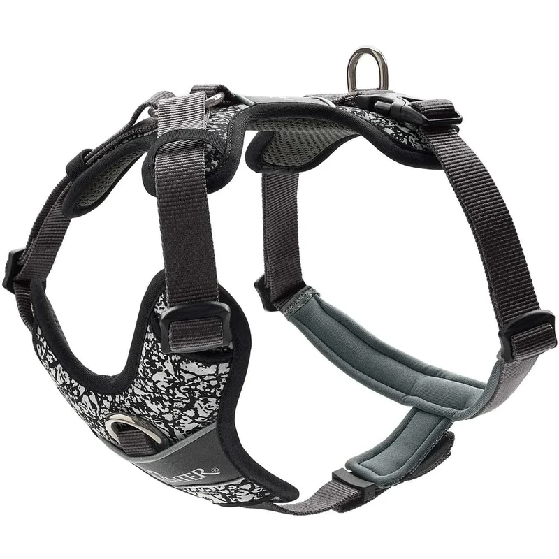 Divo Reflect Harness 56-73/M Nylon/Polyester Black/Grey