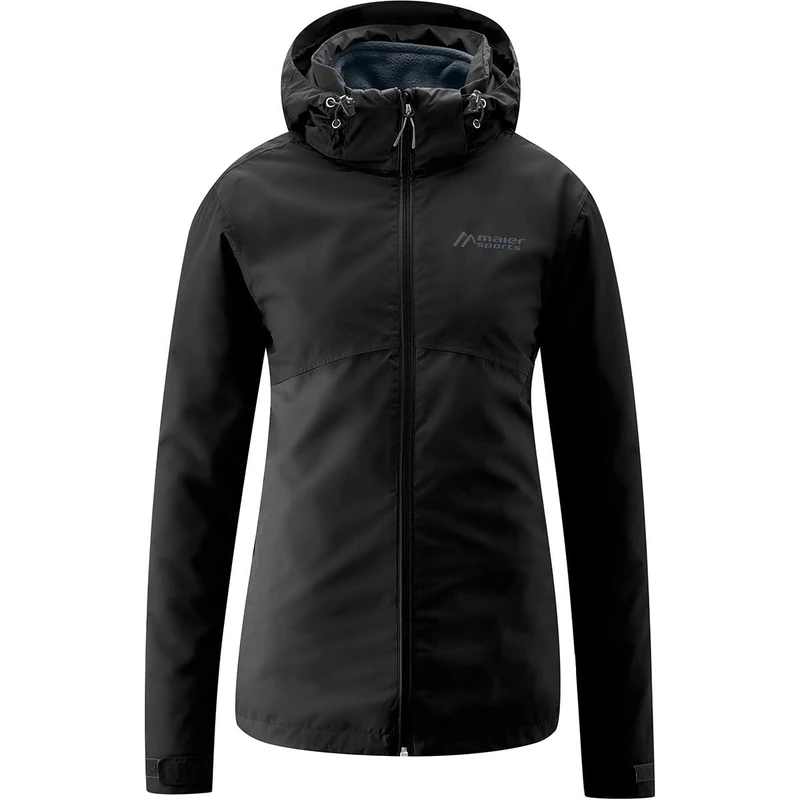 Maier Sports Women's Gregale DJ W Outdoor Jacket, Black, 42