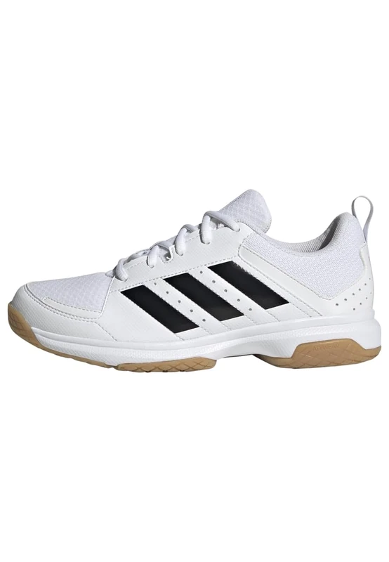 adidas Women's Ligra 7 Indoor Shoes, Cloud White/Core Black/Cloud White, 4.5 UK
