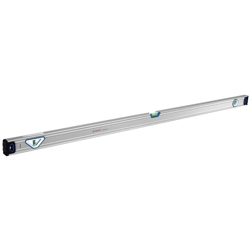 Bosch Professional 120 cm spirit level (aluminium housing, robust end caps)