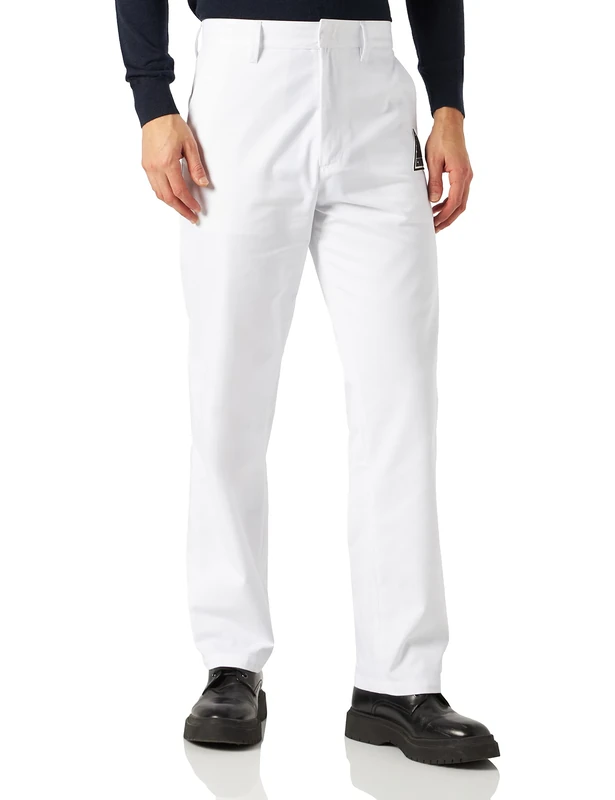 Just Cavalli Men's Pantalone Trousers, 100 COL. 100, 54