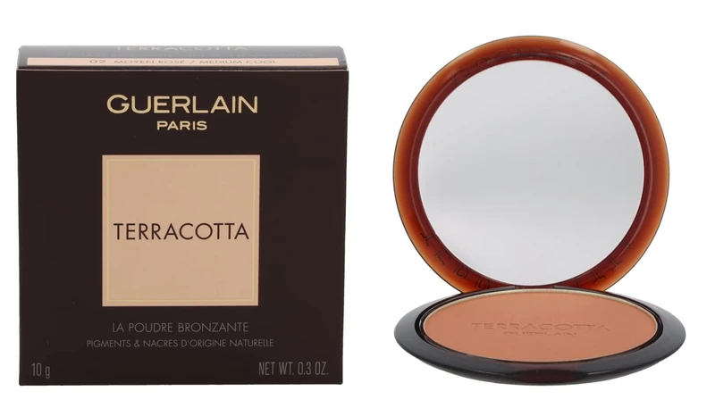 GUERLAIN 865-33809 Beauty Care Terracotta Poudre Bronzante Hydratante Haute Tenue 02 for Adults, Built for Daily Beauty and Care