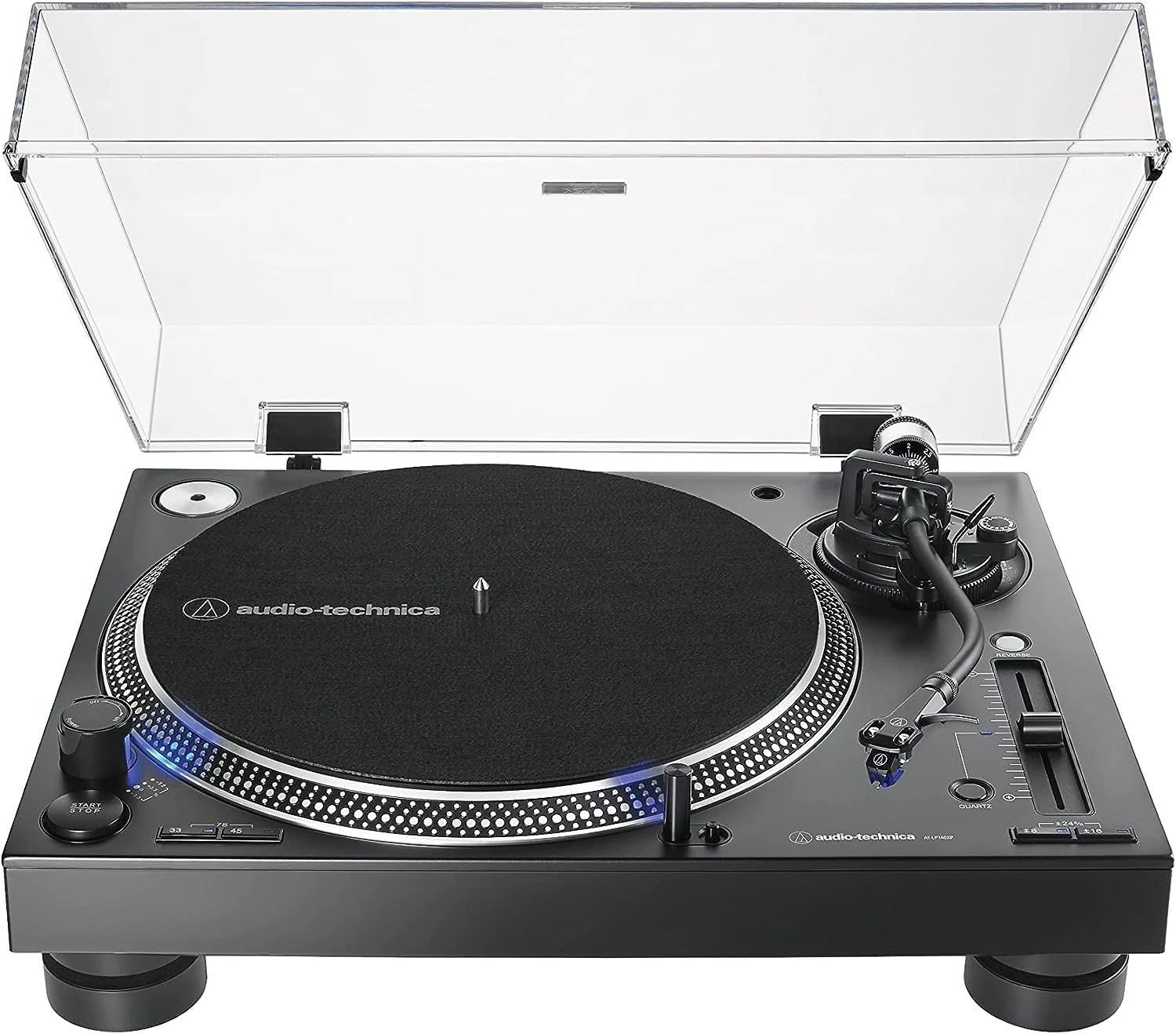 Audio-Technica LP140XPBKEUK Professional Direct Drive Manual Turntable Black