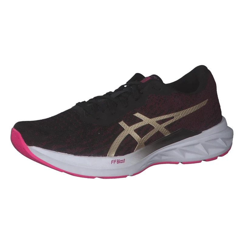 ASICS Women's 1012B060 Trainers, Black Champagne, 6.5 UK