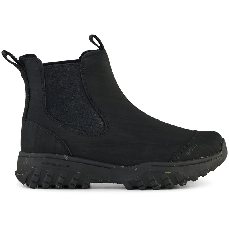 Woden Magda rubber track boots, Black, 7.5 UK