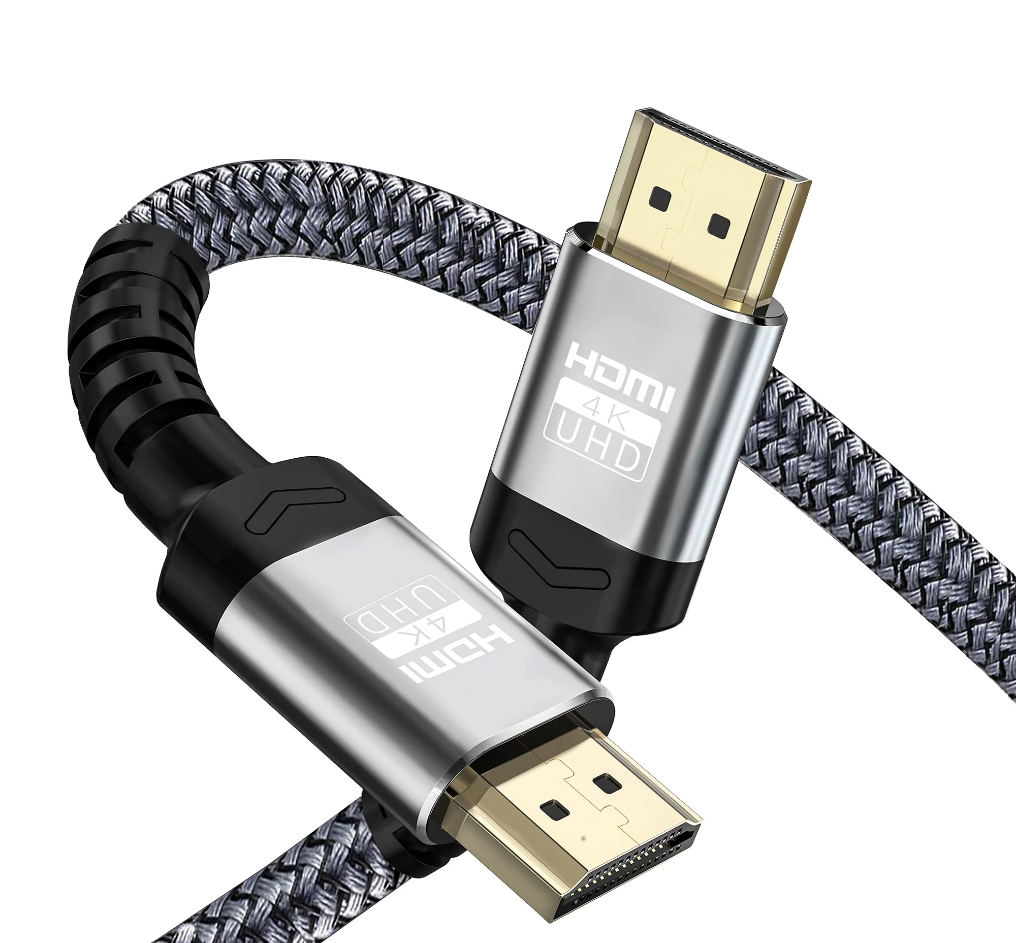 Soonsoonic 4K HDMI Cable 5M | 18Gbps Ultra High Speed HDMI 2.0 Cable & 4K@60Hz HDR ARC HDCP2.2 Ethernet-Braided HDMI Cable | for UHD TV Monitor Laptop Xbox PS4/PS5 ect