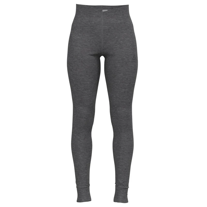 Odlo Women Functional Underwear Long Pants ACTIVE WARM ECO, odlo steel grey melange, 3XL