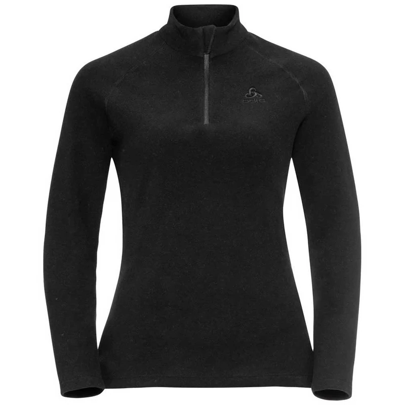 Odlo Women Long-sleeved shirt with zipper RIGI, black, XXL