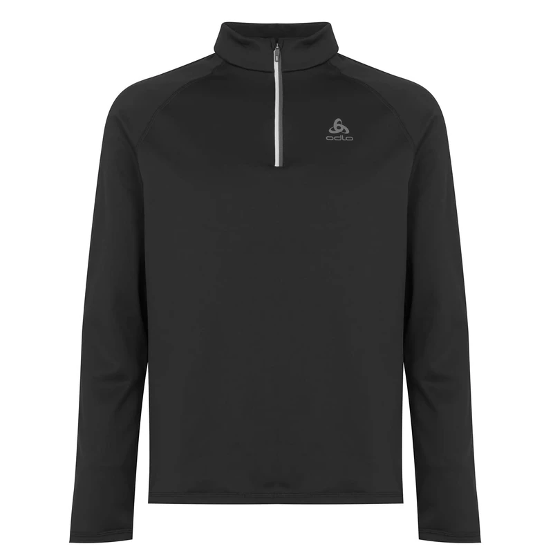 Odlo Mens Besso Fleece Top Half Zip Black S