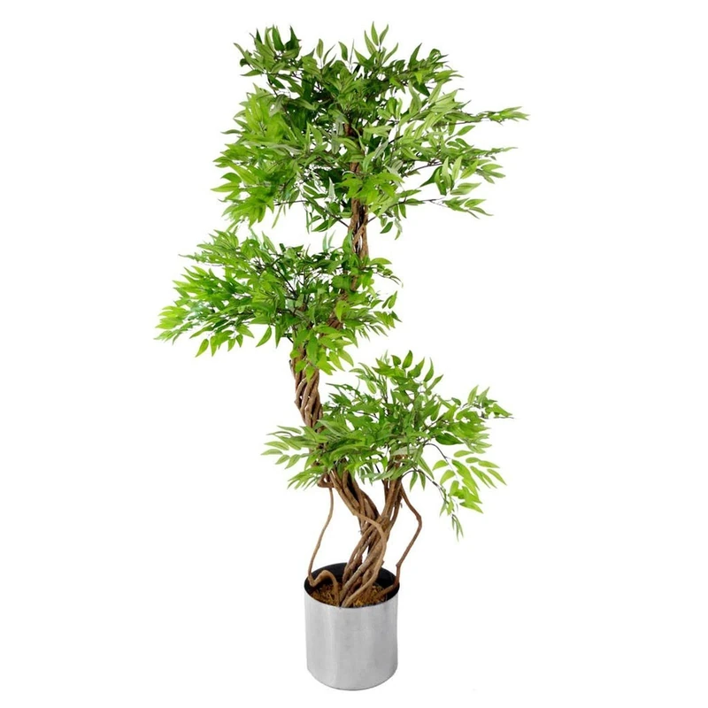 Leaf Realistic Artificial Japanese Fruticosa Ficus Tree