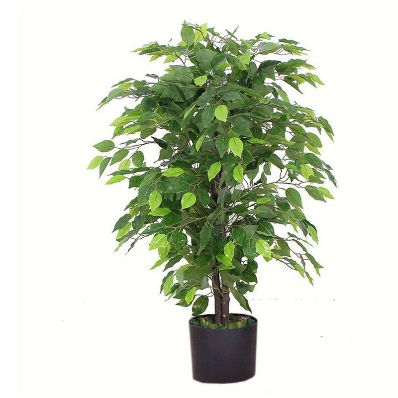 Leaf Realistic Artificial Ficus Tree/Plant, 90cm Bush Ficus,AZ-FICUS