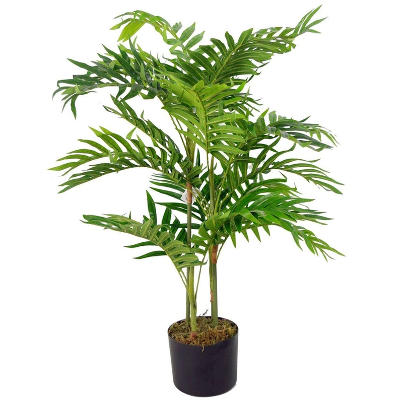 Leaf Design UK Large Realistic Artificial Palm Tree 80cm Areca, 80cm, AZ-PALMNEW