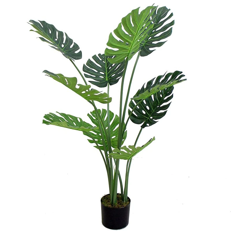 Leaf realistic Artificial Monstera Cheese Plant 120cm, AZ-CHEESE
