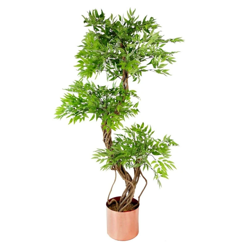 Leaf Realistic Artificial Japanese Fruticosa Ficus Tree