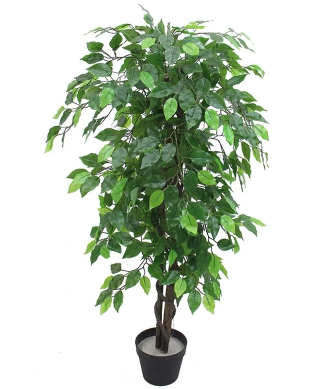 Leaf Realistic Artificial Ficus Tree/Plant, 120cm Large Ficus