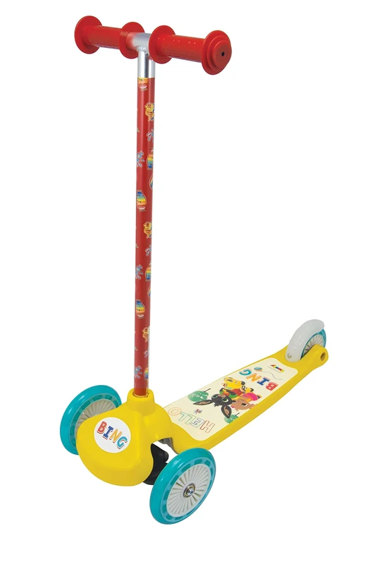 Smoby Bing 7600750220 Twist Three Wheel Scooter, 3 Years, Multi-Coloured