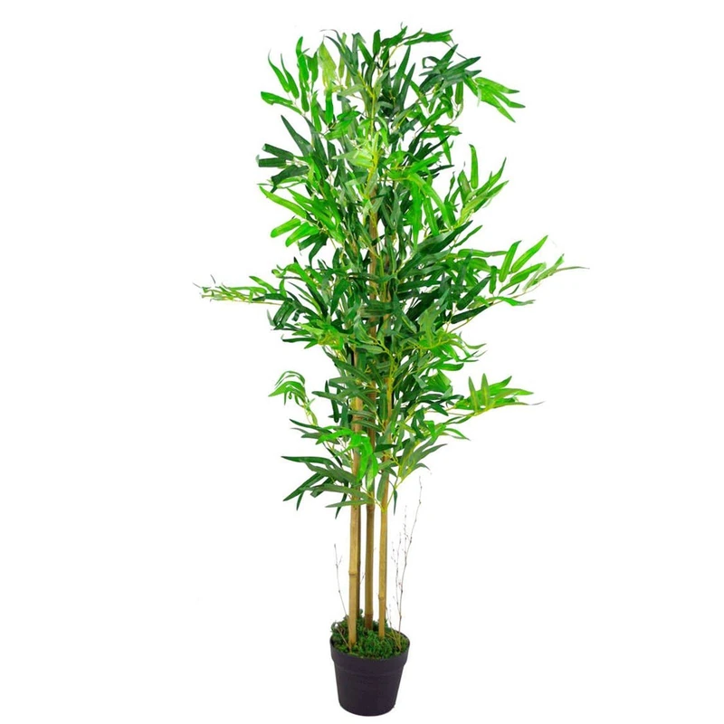 Leaf Design UK Realistic Artificial Bamboo Plants / Trees, 120cm
