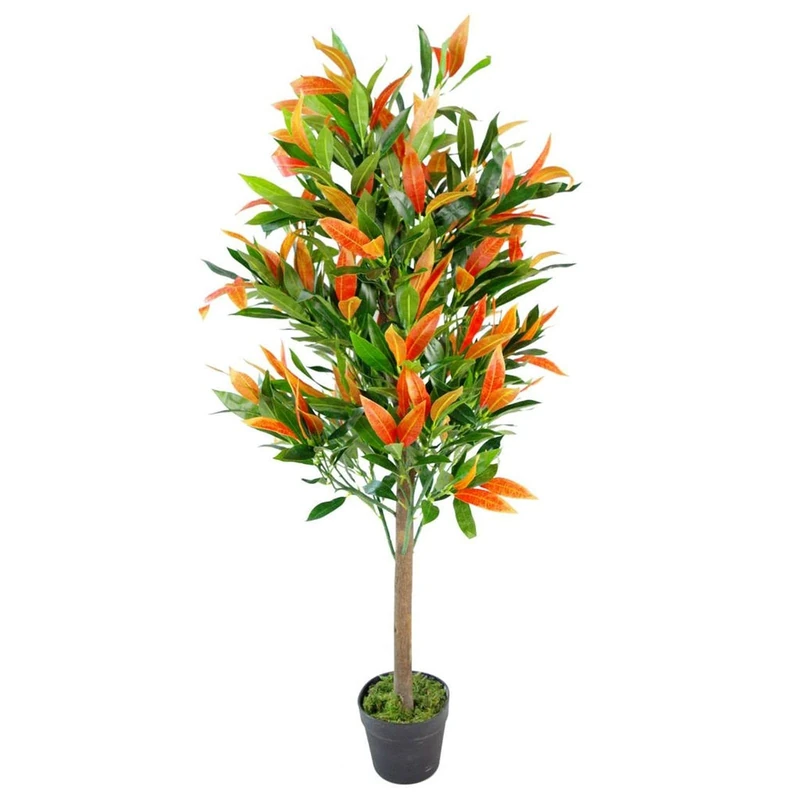 Leaf Realistic Red Robin Artificial Ficus Tree/Plant