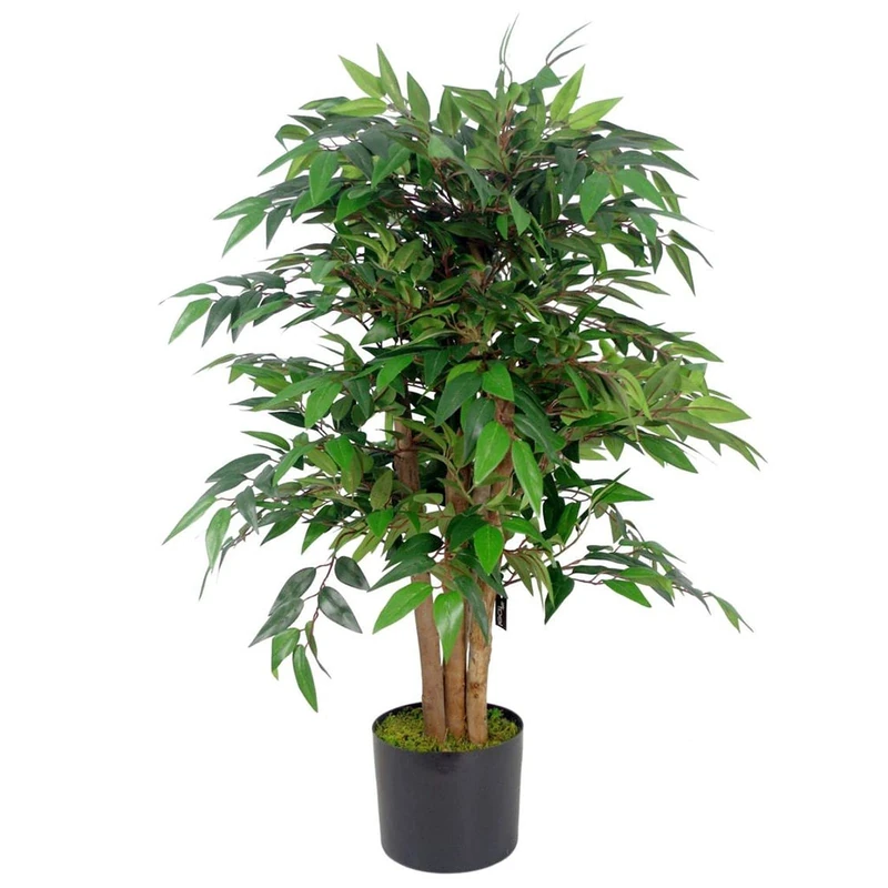 Leaf Realistic Artificial Ficus Tree/Plant, 90cm Similax Tree, AZ-FICUS